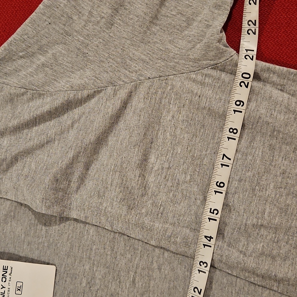 Only One Because It's A Passial Gray Open Front Cardigan XL Lightweight - Picture 9 of 11